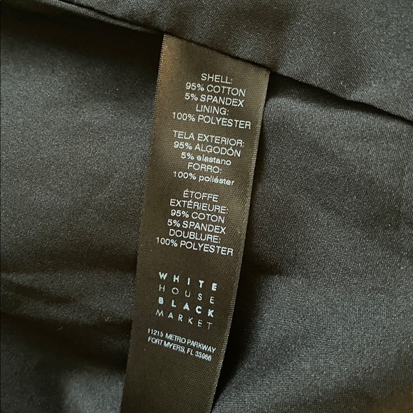 White House Black Market size 2 blazer/suit coat excellent condition - Picture 7 of 7